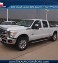 ford f 250 super duty 2012 white lariat biodiesel 8 cylinders 4 wheel drive automatic 76108