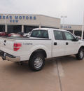 ford f 150 2012 white xl gasoline 6 cylinders 4 wheel drive automatic 76108