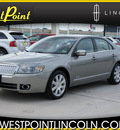 lincoln mkz 2009 lt  brown sedan gasoline 6 cylinders front wheel drive automatic 77043