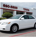 toyota camry 2008 white sedan le gasoline 4 cylinders front wheel drive automatic 76543