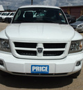 ram dakota 2011 white pickup truck lone star gasoline 6 cylinders 2 wheel drive automatic 78064