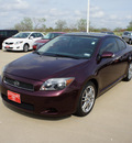 scion tc 2005 dk  red hatchback gasoline 4 cylinders front wheel drive automatic 75110