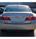 honda accord 2013 champagne frost sedan ex l gasoline 6 cylinders front wheel drive automatic 77025