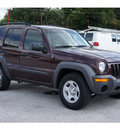 jeep liberty 2004 red suv sport gasoline 6 cylinders rear wheel drive automatic 77008