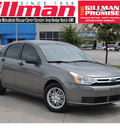 ford focus 2009 dk  gray sedan se gasoline 4 cylinders front wheel drive automatic 78233
