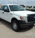 ford f 150 2012 oxford white xl gasoline 6 cylinders 4 wheel drive automatic 76108