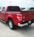 ford f 150 2012 red xlt gasoline 6 cylinders 2 wheel drive automatic 76108
