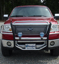ford f 150 2007 red lariat flex fuel 8 cylinders 4 wheel drive automatic 27569