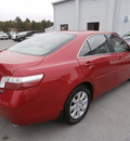 toyota camry 2007 red sedan hybrid hybrid 4 cylinders front wheel drive automatic 13502