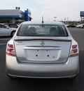 nissan sentra 2012 silver sedan 2 0 s gasoline 4 cylinders front wheel drive automatic 27215