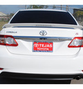 toyota corolla 2012 white sedan s gasoline 4 cylinders front wheel drive automatic 77338