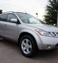 nissan murano 2005 silver suv sl gasoline 6 cylinders front wheel drive automatic 76087