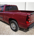 chevrolet silverado 1500 2004 red pickup truck gasoline 8 cylinders rear wheel drive automatic 78757