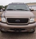 ford expedition 2002 beige suv eddie bauer gasoline 8 cylinders rear wheel drive automatic 78861