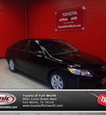 toyota camry 2011 black sedan le gasoline 4 cylinders front wheel drive automatic 76116