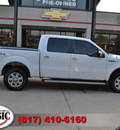 ford f 150 2010 white lariat flex fuel 8 cylinders 4 wheel drive automatic 76051