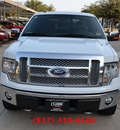 ford f 150 2010 white lariat flex fuel 8 cylinders 4 wheel drive automatic 76051