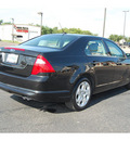 ford fusion 2011 black sedan se gasoline 4 cylinders front wheel drive automatic with overdrive 77642