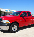 dodge ram 1500 2010 red pickup truck 8 cylinders automatic 76011