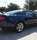 ford mustang 2012 dk  blue coupe gt premium 8 cylinders automatic 76011
