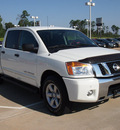 nissan titan 2011 white sv 8 cylinders automatic with overdrive 77656