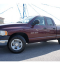 dodge ram 1500 2002 burgundy pickup truck gasoline 8 cylinders rear wheel drive 6 speed manual 78654