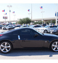 nissan 350z 2008 black coupe gasoline 6 cylinders rear wheel drive automatic 77074