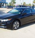 honda accord 2012 black coupe ex l gasoline 4 cylinders front wheel drive automatic 77065