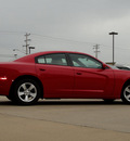 dodge charger 2012 red sedan 6 cylinders automatic 62034
