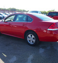 chevrolet impala 2011 red sedan lt fleet 6 cylinders automatic 78064