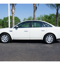 ford taurus 2009 white sedan se 6 cylinders automatic with overdrive 78550