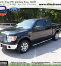 ford f 150 2010 black xlt 8 cylinders automatic 76049