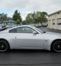 nissan 350z 2004 silver coupe 6 cylinders manual 45324