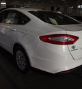 ford fusion 2013 white sedan s 4 cylinders front wheel drive automatic 77338