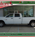dodge ram 2500 2010 white st 4x4 diesel 6 cylinders 4 wheel drive automatic 77521
