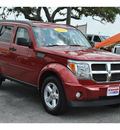 dodge nitro 2010 dk  red suv se gasoline 6 cylinders 2 wheel drive 4 speed automatic 78214