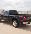 ford f 250 super duty 2012 black lariat 8 cylinders automatic 76108