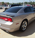 dodge charger 2011 silver sedan r t max gasoline 8 cylinders rear wheel drive automatic 77656