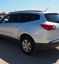 chevrolet traverse 2012 silver lt 6 cylinders automatic 78064