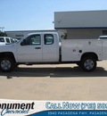 chevrolet silverado 2500hd 2013 white work truck gasoline 8 cylinders 2 wheel drive 6 speed automatic 77503