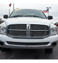 dodge ram 1500 2007 white pickup truck 8 cylinders automatic 76543