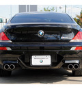 bmw m6 2007 black coupe 10 cylinders automatic 77002