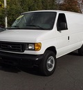 ford e 350 2005 white van super duty extended gasoline v8 rear wheel drive automatic 06019