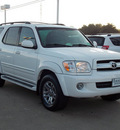 toyota sequoia 2005 white suv sr5 8 cylinders automatic with overdrive 77074