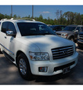 infiniti qx56 2007 white suv 8 cylinders automatic 77339