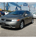 honda civic 2008 gray coupe lx 4 cylinders 5 speed manual 77627