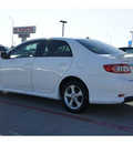 toyota corolla 2011 white sedan s gasoline 4 cylinders front wheel drive automatic 76543