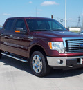 ford f 150 2010 dk  red xlt 8 cylinders automatic with overdrive 77469