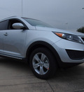 kia sportage 2013 silver lx gasoline 4 cylinders front wheel drive automatic 77034