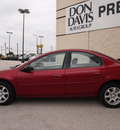 dodge neon 2004 red sedan sxt gasoline 4 cylinders front wheel drive automatic 76011